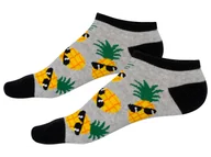 Skarpetki dla dzieci - Soxo Skarpetki dziecięce, 2 lub 3 pary (Awokado/ ananas, 36-40) - miniaturka - grafika 1