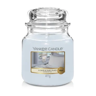 Yankee Candle Yankee Candle A Calm & Quiet Place 411 g Classic średnia świeczka zapachowa - Świece - miniaturka - grafika 2