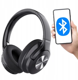 AKAI BTH-P100 Czarne - Słuchawki - miniaturka - grafika 1