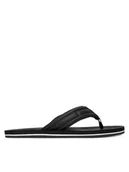 Klapki i japonki męskie - Tommy Hilfiger Japonki Hilfiger Padded Beach Sandal FM0FM05801 Czarny - miniaturka - grafika 1
