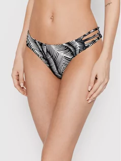 Stroje kąpielowe - Volcom Dół od bikini Stay Or Leaf Cheeky O2112203 Czarny - grafika 1