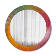 Lustra - Nowoczesne Lustro Koło Paleta barw 70cm - miniaturka - grafika 1