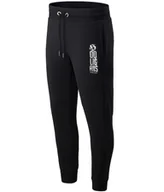 Spodnie męskie - Spodnie EXTREME HOBBY jogger HOOLS czarne-XXL - miniaturka - grafika 1