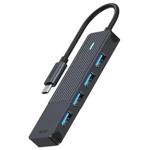 Hub USB Rapoo USB-C/4x USB 3.0 (UCH-4001) - Huby USB - miniaturka - grafika 1