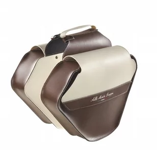 Sakwa Na Bagażnik Scansano Kremowo Brązowa - Sakwy rowerowe - miniaturka - grafika 1