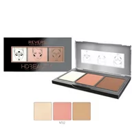 Bronzery i konturowanie twarzy - Revers Hdbeauty Pro Contour Paleta konturowania 02 - miniaturka - grafika 1