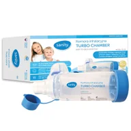 Inhalatory i akcesoria - Sanity Turbo Chamber DL-10, komora inhalacyjna, dla całej rodziny - miniaturka - grafika 1