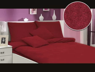 Darymex Pościel frotte bordo 023 200x220 5907761073005 - Pościel - miniaturka - grafika 1