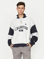 Bluzy męskie - Champion Bluza 220435 Szary Regular Fit - miniaturka - grafika 1