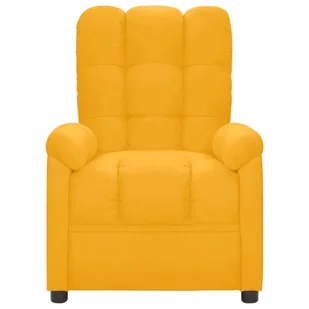 Lumarko Elektryczny fotel masujący, żółty, tkanina - Fotele - miniaturka - grafika 4