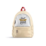 Plecaki - Bonamaison Unisex TRGCBP103546-R plecak, wielokolorowy, 43 x 30 cm - miniaturka - grafika 1