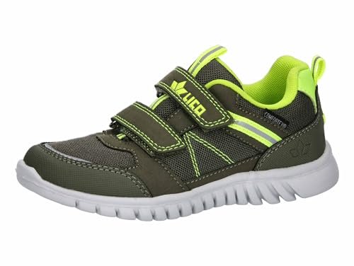 Lico Randy V A sneakersy dla chłopców, uniseks, oliwkowe/lemonowe, 24 EU, Oliwka, cytryna, 24 EU