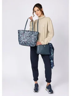 U.S. Polo Assn. Torebka w kolorze granatowym - 29 x 27 x 14 cm - Torebki damskie - miniaturka - grafika 1