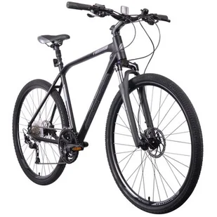 Rower crossowy INDIANA X-Cross 4.0 M21 męski Czarno-szary - Rowery - miniaturka - grafika 1