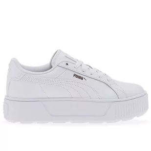Buty Puma Karmen L 38737401 - białe - Buty sportowe damskie - miniaturka - grafika 5