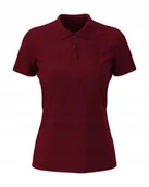 Koszulki i topy damskie - Koszulka damska polo T-shirt bawełniany Polówka Stedman ST9160 Bordeaux XS - miniaturka - grafika 1