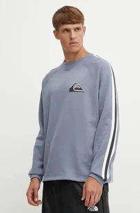 Quiksilver bluza Galena Block męska kolor niebieski wzorzysta EQYFT04973 - Bluzy męskie - miniaturka - grafika 1