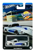 Samochody i pojazdy dla dzieci - HOT WHEELS 1962 CORVETTE VINTAGE RACING CLUB 1/5 HRV06 - miniaturka - grafika 1