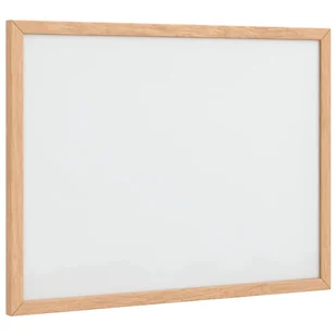 vidaXL Tablica magnetyczna z ramą z litego drewna sosnowego 40x30 cm - Tablice interaktywne - miniaturka - grafika 1