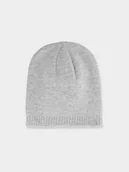 Czapki damskie - 4F Czapka zimowa damska - szara Uniwersalny - miniaturka - grafika 1