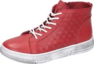 Botki damskie - Manitu - Damskie sztyblety, czerwony, 36 EU - miniaturka - grafika 1