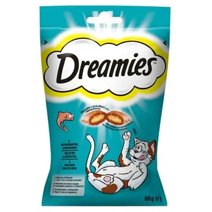 Dreamies Łosoś - Przysmak dla kota 60g 6670 - Suplementy i witaminy dla kotów - miniaturka - grafika 4