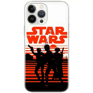 Etui Star Wars dedykowane do Iphone 14 wzór: Gwiezdne Wojny 026 oryginalne i oficjalnie licencjonowane - Etui i futerały do telefonów - miniaturka - grafika 1