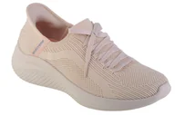 Moda i Uroda OUTLET - Skechers Ultra Flex 3.0 Brilliant Slip-ins 149710-NAT, Damskie, buty sneakers, Beżowy - miniaturka - grafika 1
