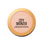 Bronzery i konturowanie twarzy - Maybelline MAYBELLINE CITY BRONZER Puder brązujący 150 LIGHT WARM, 8 g 3600531528980 - miniaturka - grafika 1