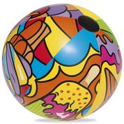 Pływanie - Bestway 31044 piłka Pop Beach Ball, woda, multicolor - miniaturka - grafika 1