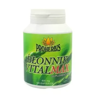 Proherbis Błonnik Vitalmax Suplement diety 100 kaps. - Suplementy naturalne - miniaturka - grafika 1