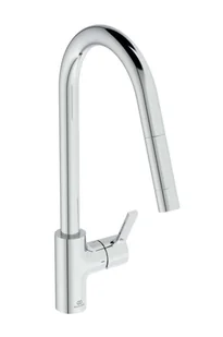 Ideal Standard Gusto - Bateria zlewozmywakowa z wyciąganą wylewką, chrom BD414AA - Baterie kuchenne - miniaturka - grafika 1