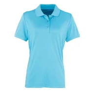 Koszulki sportowe damskie - Damska Koszulka Polo Coolchecker - miniaturka - grafika 1
