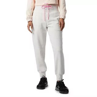 Spodnie damskie - Spodnie dresowe New Balance WP21511WM - szare - grafika 1