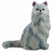 Poradniki hobbystyczne - Kot perski siedzący - miniaturka - grafika 1