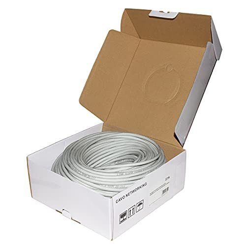 Connetto - Kabel sieciowy kategorii 6a, nieekranowany, utp awg24 halogenfree, elastyczny, szary 100