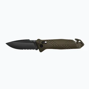 Nóż turystyczny TB Outdoor CAC Serration PA6 GF khaki - Noże - miniaturka - grafika 1