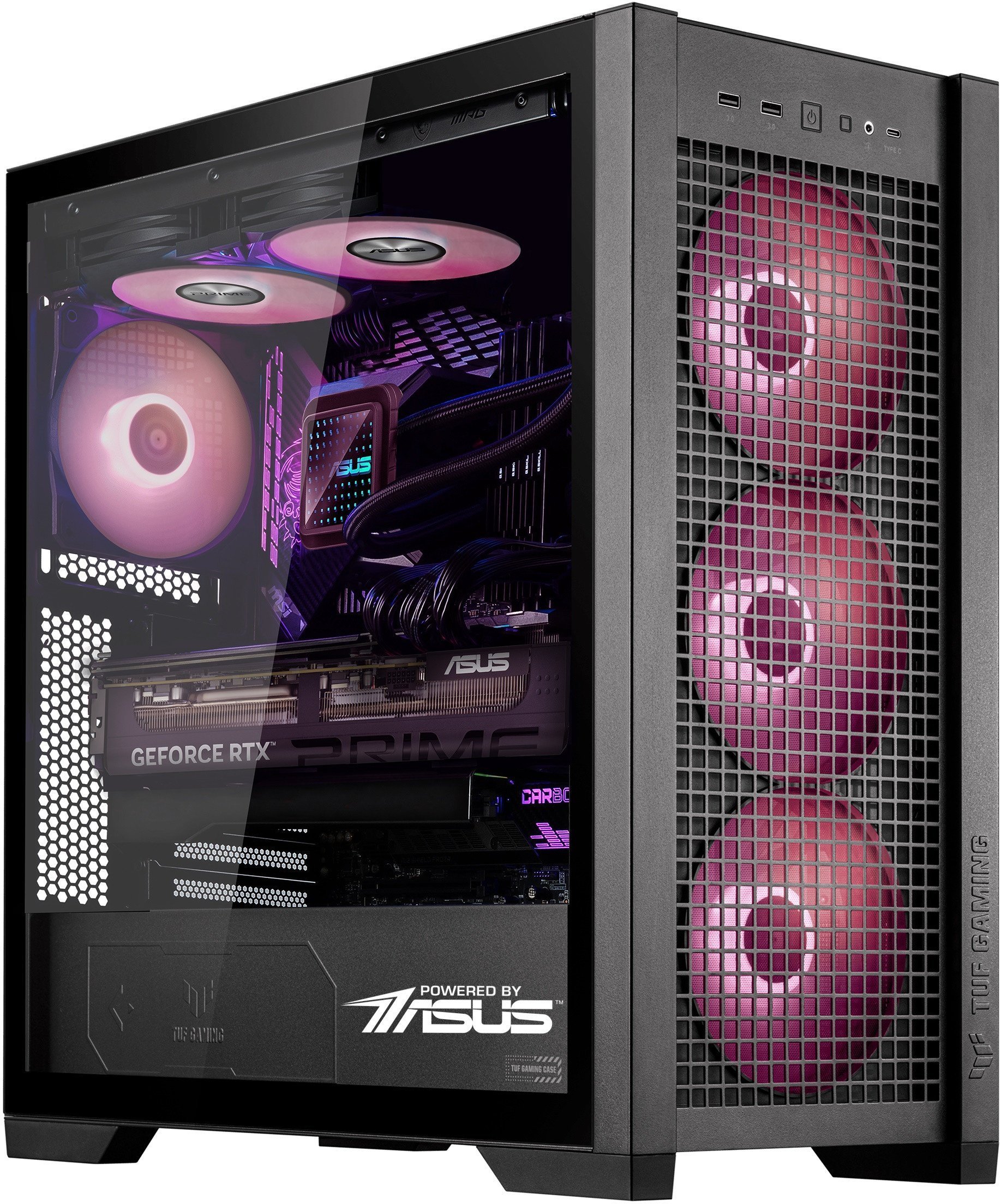 VIST Powered by ASUS Ryzen 7 7800X3D AiO RTX 5070 Ti 32GB DDR5 SSD 2TB WIFI W11 DLSS 4 VI2440