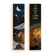 Zakładki do książek - Zakładka - Nie mogę spać, bo czytam książki - gadżet - miniaturka - grafika 1