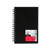 CANSON BLOK RYS SZKIC A5/80K 100G BIA CANS NA SPIR 23926-uniw - Szkolne artykuły papiernicze - miniaturka - grafika 1