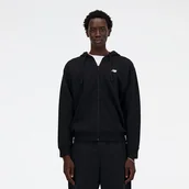 Bluzy męskie - Bluza męska New Balance MJ41501BK czarna - miniaturka - grafika 1