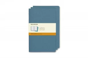 Moleskine Zestaw 3 zeszytów Cahier Journals 13x21 linie blue - Artykuły biurowe - miniaturka - grafika 2
