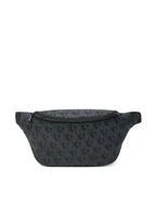 Nerki - Calvin Klein Jeans Saszetka nerka Matte Aop Sq Waistbag 38 LV04G3113G Czarny - miniaturka - grafika 1
