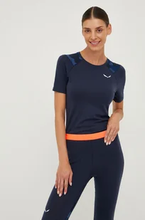 Salewa t-shirt funkcyjny Cristallo - Koszulki sportowe damskie - miniaturka - grafika 1