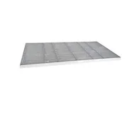 Rynny i akcesoria - Krata wycieraczki stal ocynkowana 59 x 39,9 x 2 cm MAXPOL - miniaturka - grafika 1