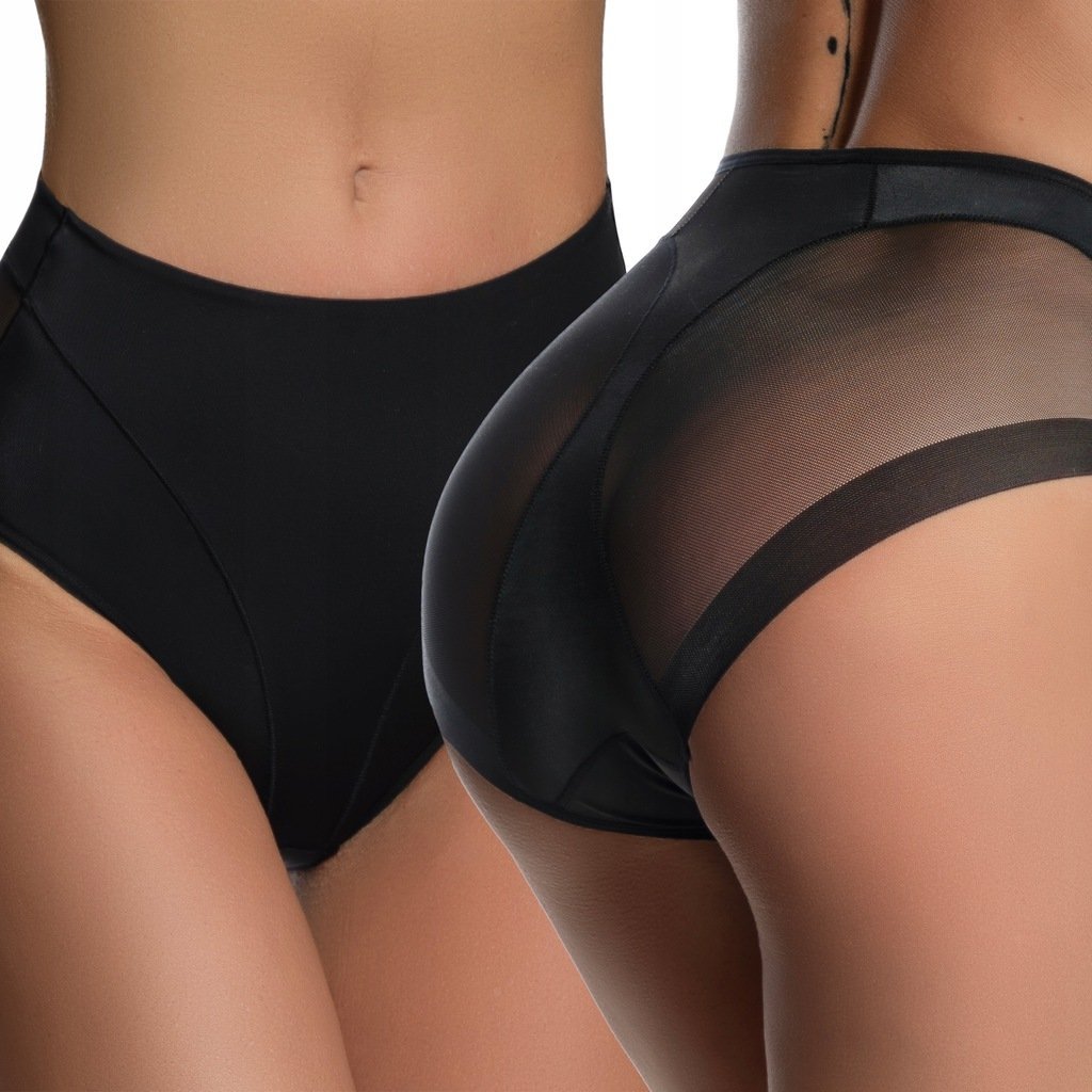 Wyszczuplające majtki MODELUJACE korygujące SIATECZKA