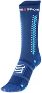 Skarpetki damskie - COMPRESSPORT Skarpety Unisex Dorosły, Sodalite/Blue Fluo, 42-44 EU - miniaturka - grafika 1