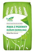 Mąka - Bio Planet SERIA MĄKI I SKROBIE MĄKA Z PSZENICY DURUM (SEMOLINA) BIO 500 g - - miniaturka - grafika 1