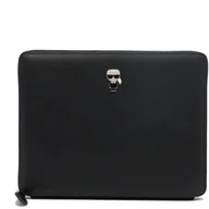 Etui do tabletów - Karl Lagerfeld Etui na iPad K/Ikonik | z dodatkiem skóry - miniaturka - grafika 1