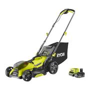 Kosiarki - Ryobi Kosiarka 33cm bezszczotkowa 18V ONE+ RY18LMX33A-150 z akumulatorem 5.0Ah i ładowarką 2A - miniaturka - grafika 1